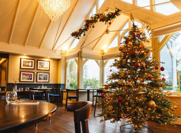 Restaurant at Christmas